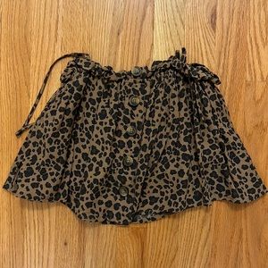 American Eagle tub too cheetah print